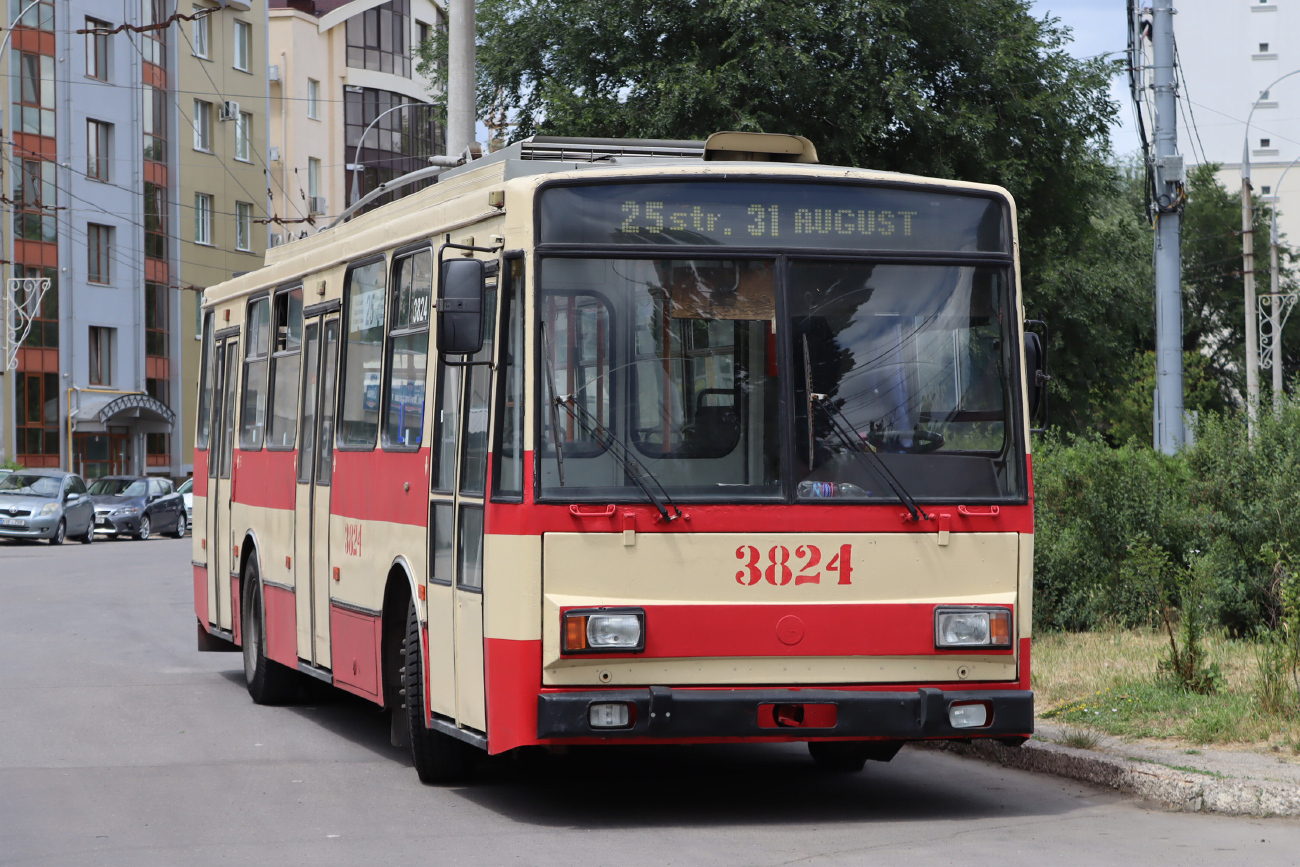 Кишинёв, Škoda 14TrDT/6M № 3824