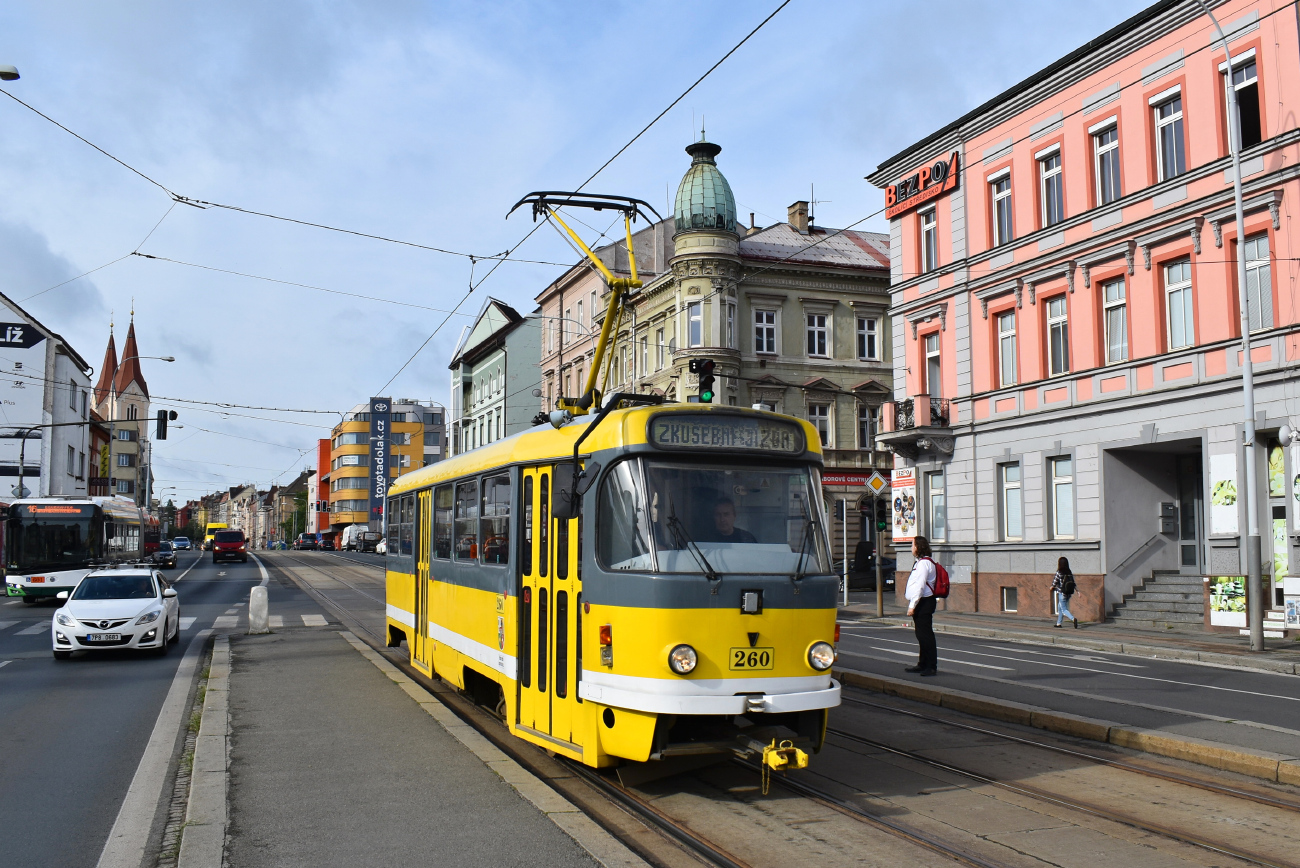 Пльзень, Tatra T3R.P № 260
