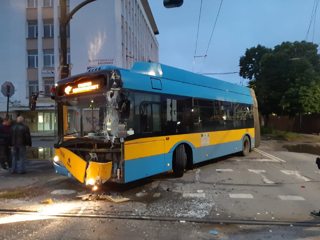 София, Škoda 27Tr Solaris III № 1658; София — Происшествия