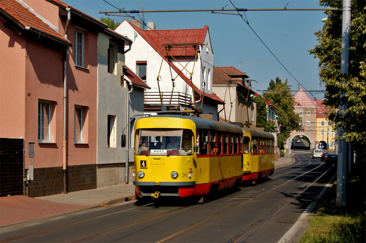 Мост ― Литвинов, Tatra T3M.3 № 243