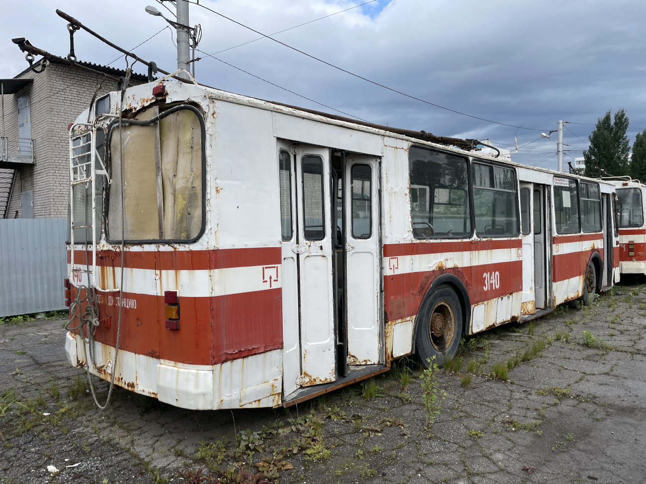 Самара, ЗиУ-682В-013 [В0В] № 3140; Самара — Троллейбусное депо № 3