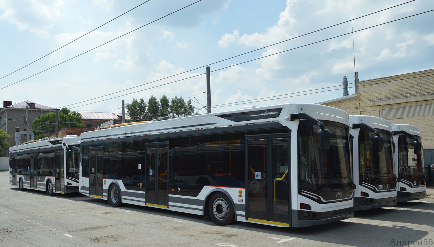 Омск — Троллейбусы без номеров