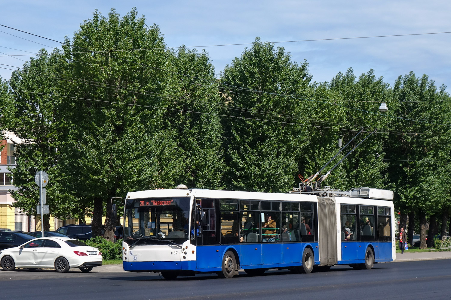 Санкт-Петербург, Тролза-6206.01 «Мегаполис» № 1137