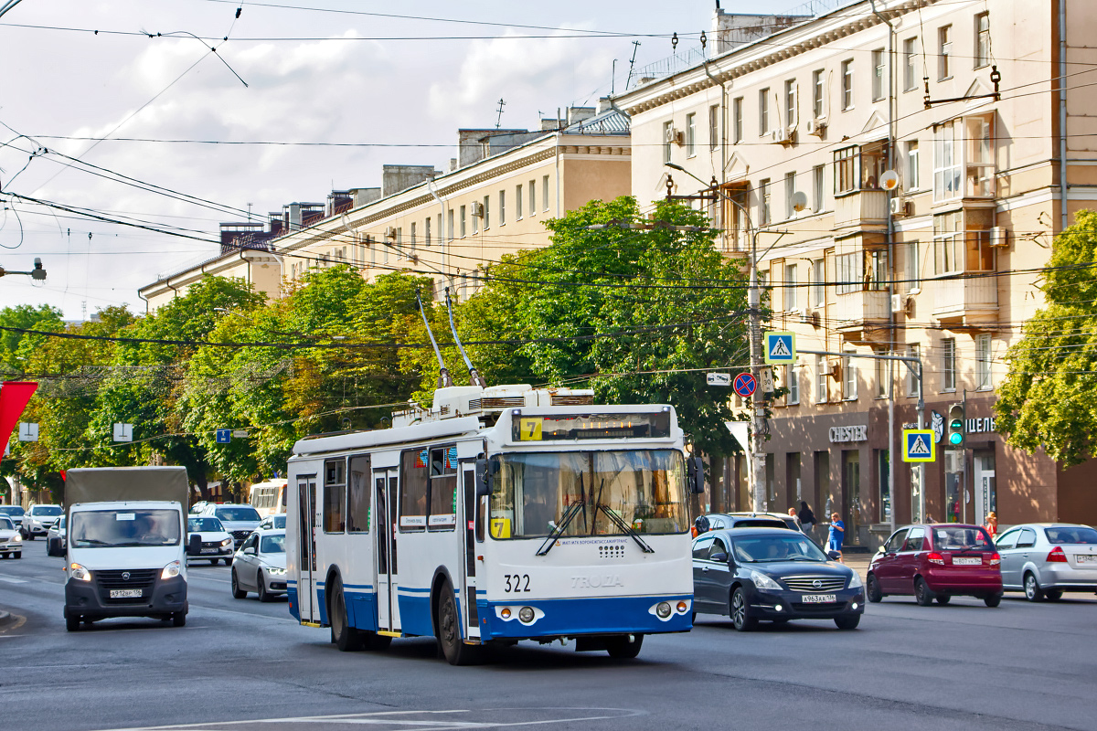 Воронеж, ЗиУ-682Г-016.02 № 322