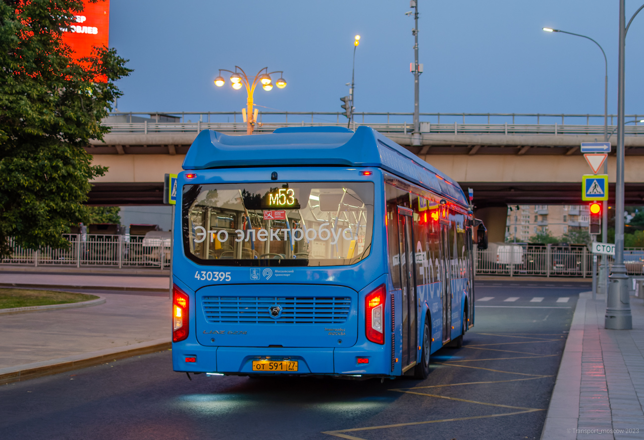 Москва, ЛиАЗ-6274 № 430395