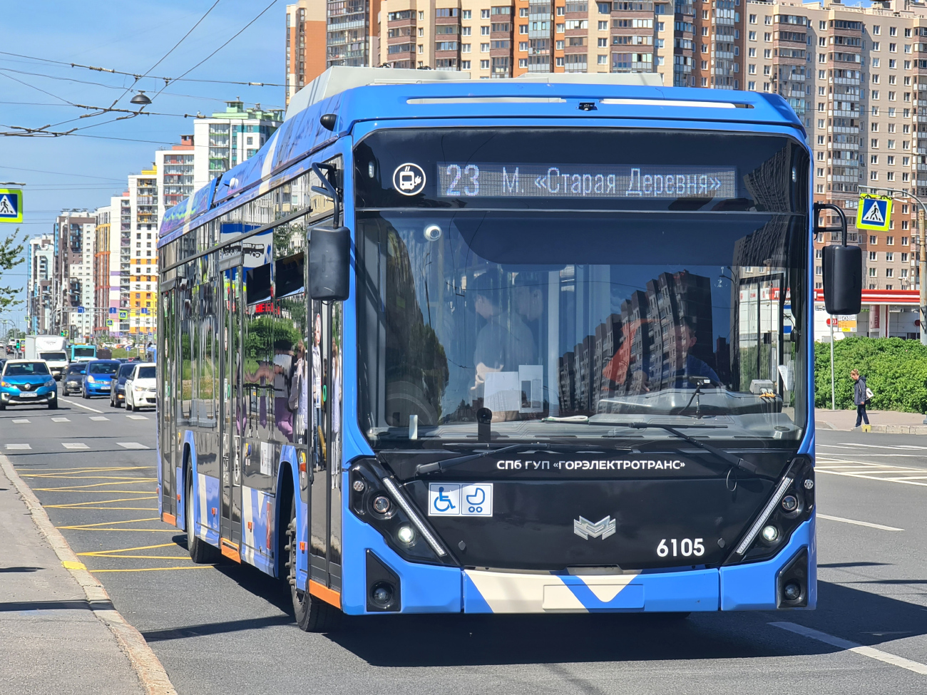 Sanktpēterburga, BKM 32100D «Olgerd» № 6105