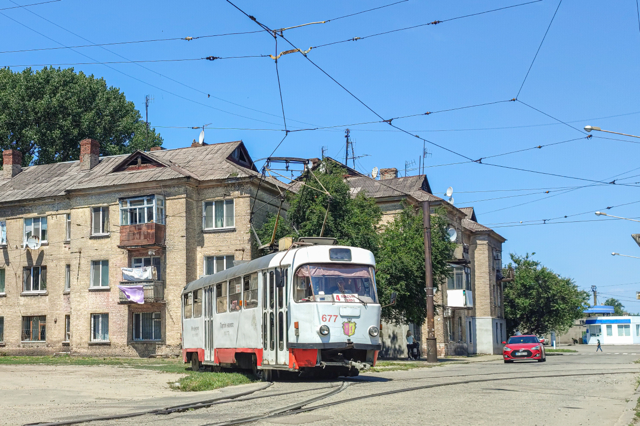 Каменское, Tatra T3SUCS № 677