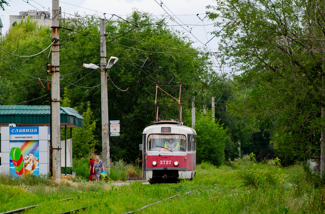 Волгоград, Tatra T3SU № 2727