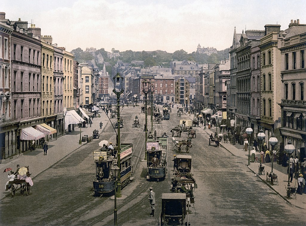 Cork, Brush 2-axle motor car № 10; Cork, Brush 2-axle motor car № 13; Cork — Old Photos; Cork — Tramway Lines and Infrastructure