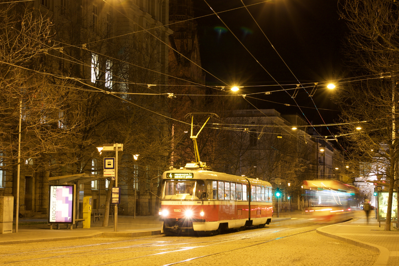 Брно, Tatra K2P № 1080 Брно, Tatra K2P № 1080