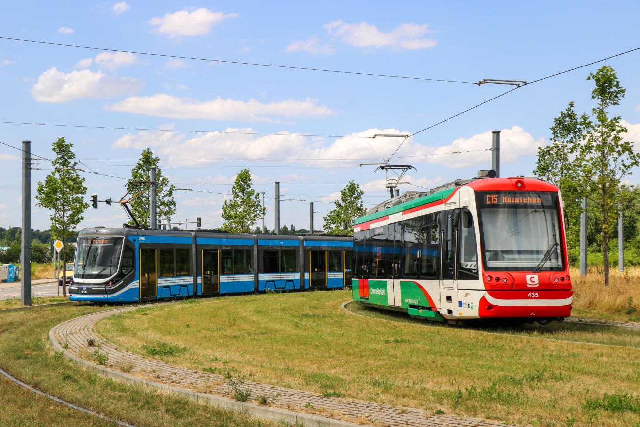 Chemnitz, Vossloh Citylink № 435