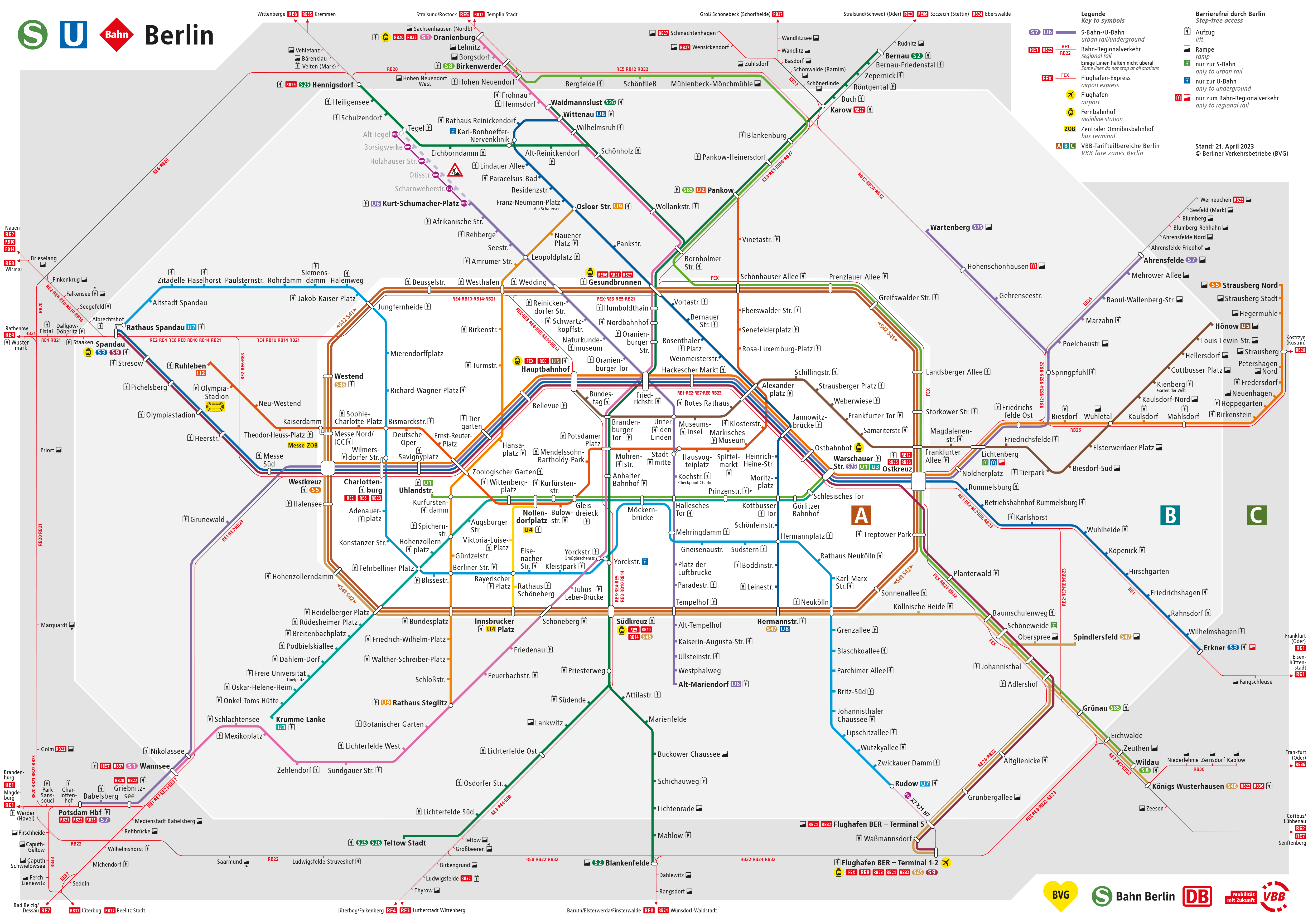 Берлин — Схемы