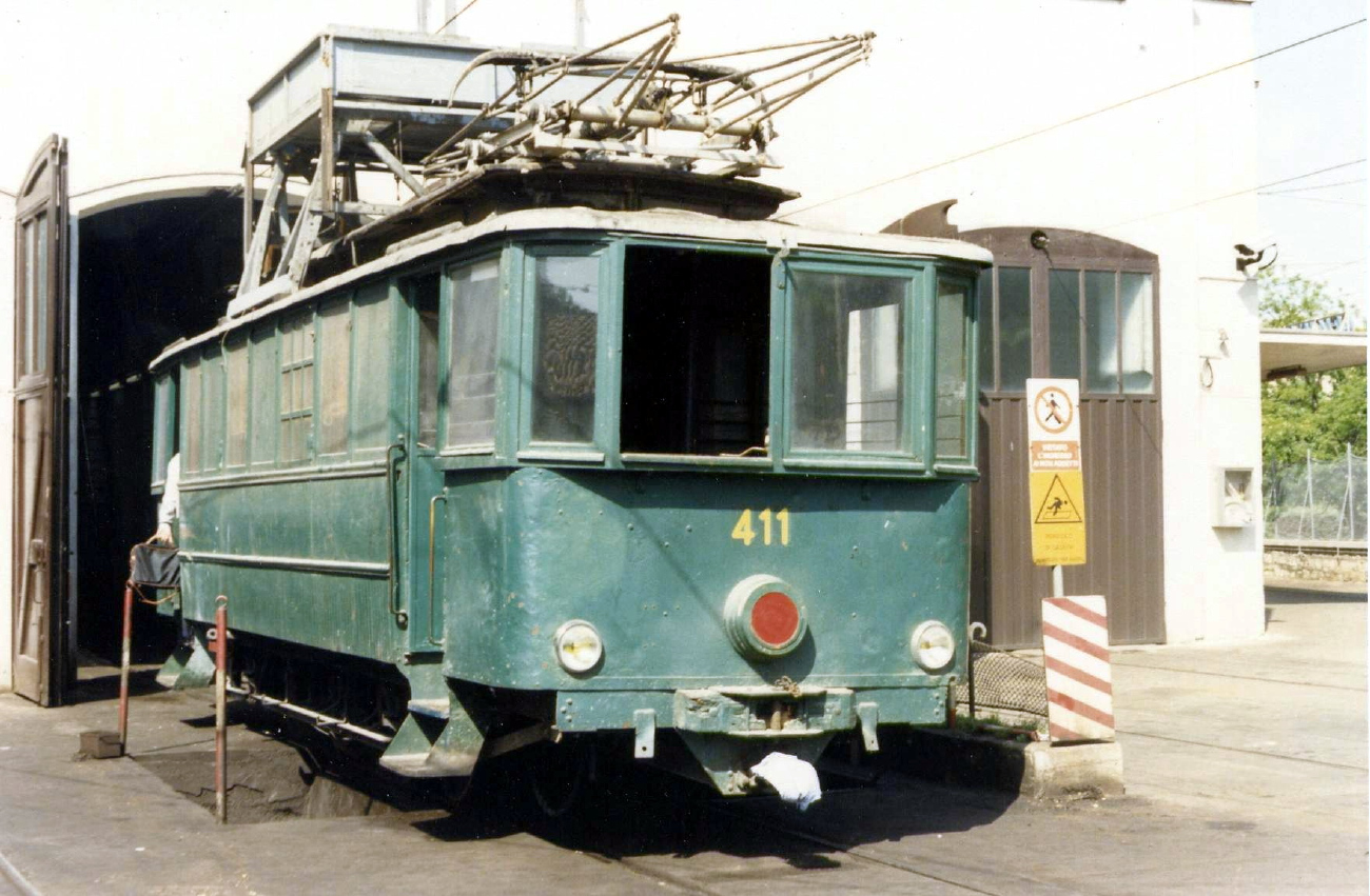Триест, Двухосный моторный Graz № 411; Триест — Старые фотографии