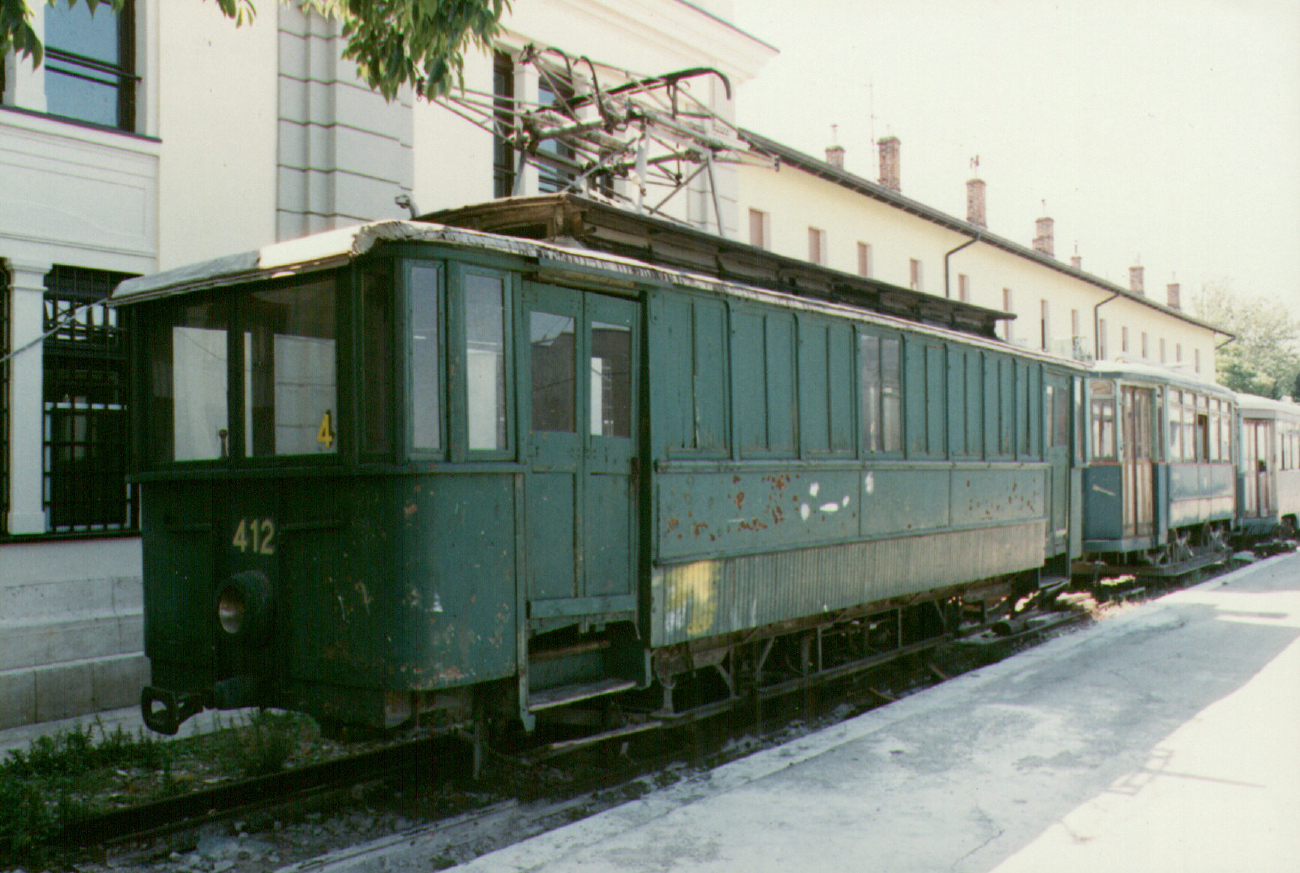 Триест, Двухосный моторный Graz № 412; Триест — Старые фотографии