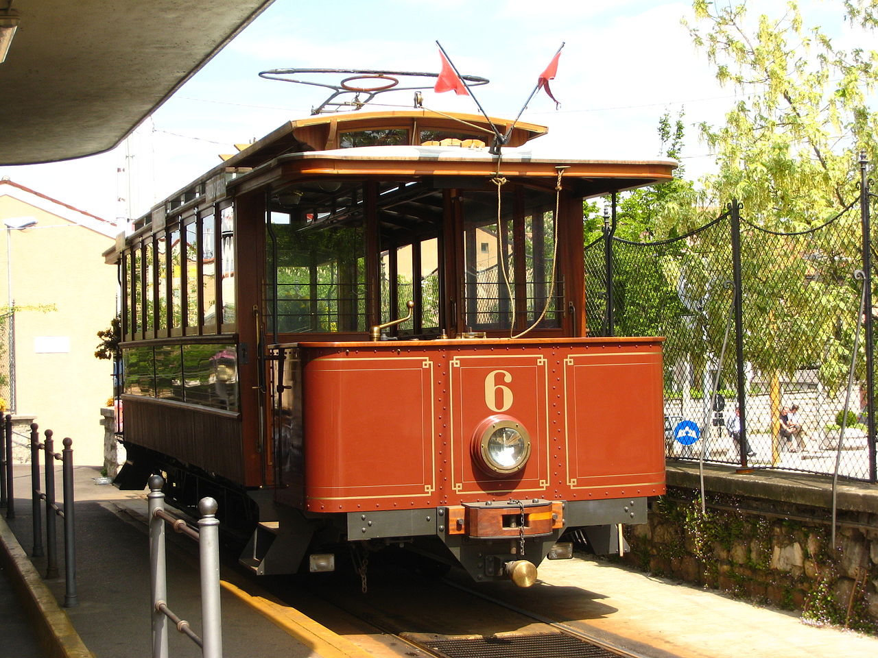 Триест, Двухосный моторный Graz № 6