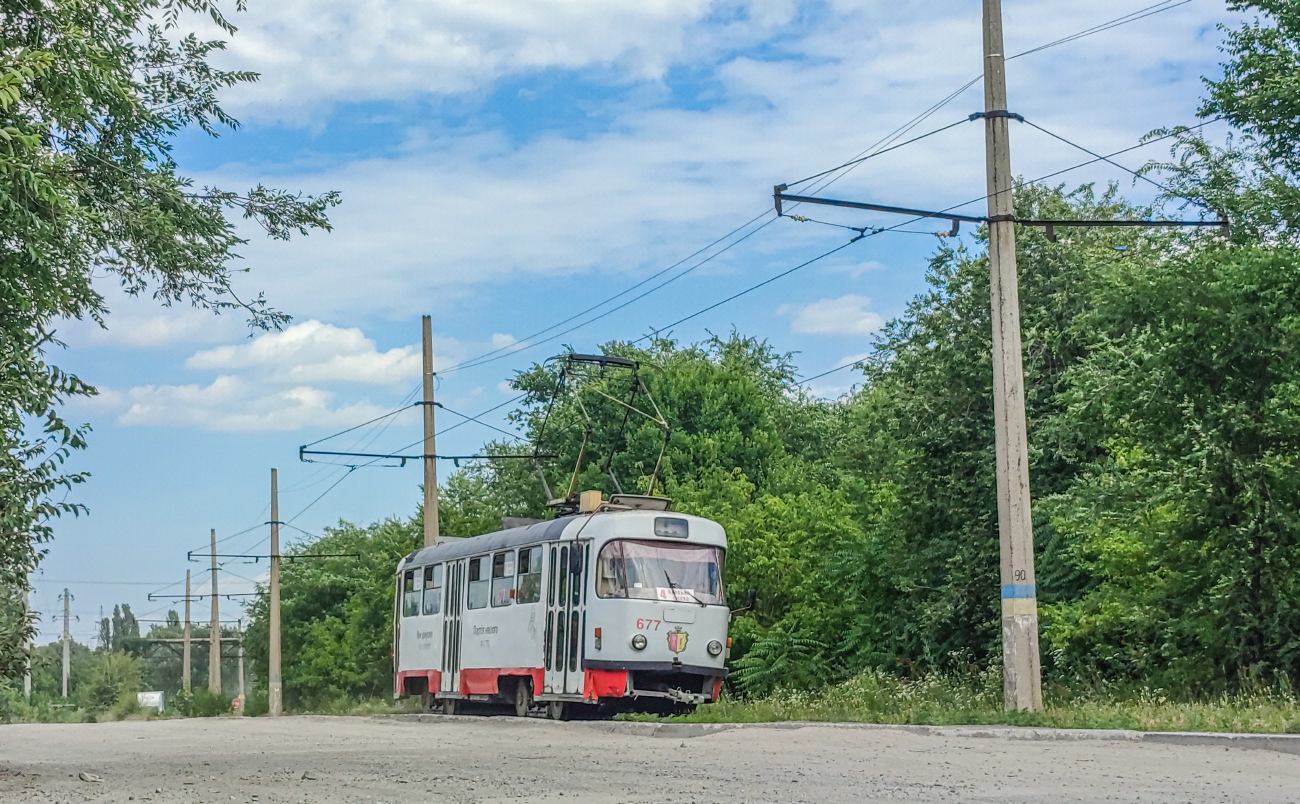 Каменское, Tatra T3SUCS № 677
