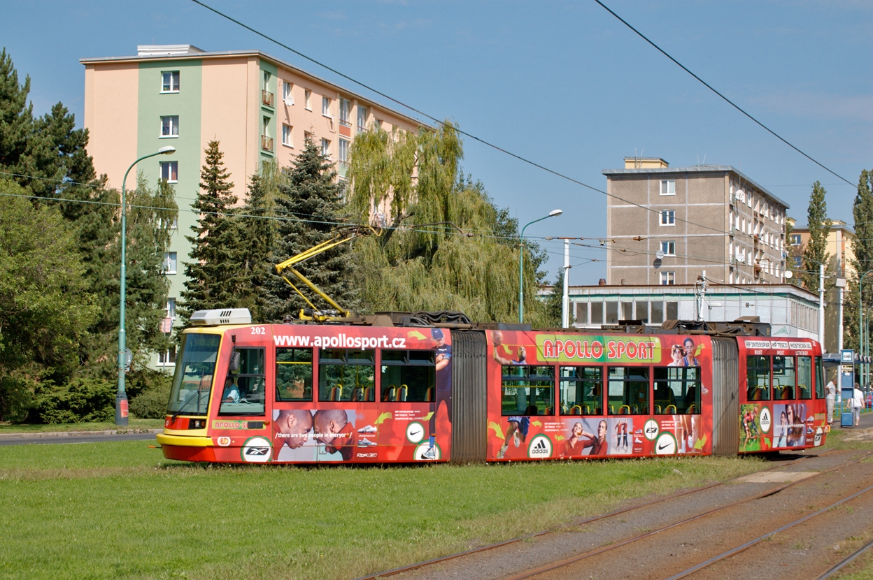 Мост ― Литвинов, Škoda 03T5 Astra/Anitra № 202