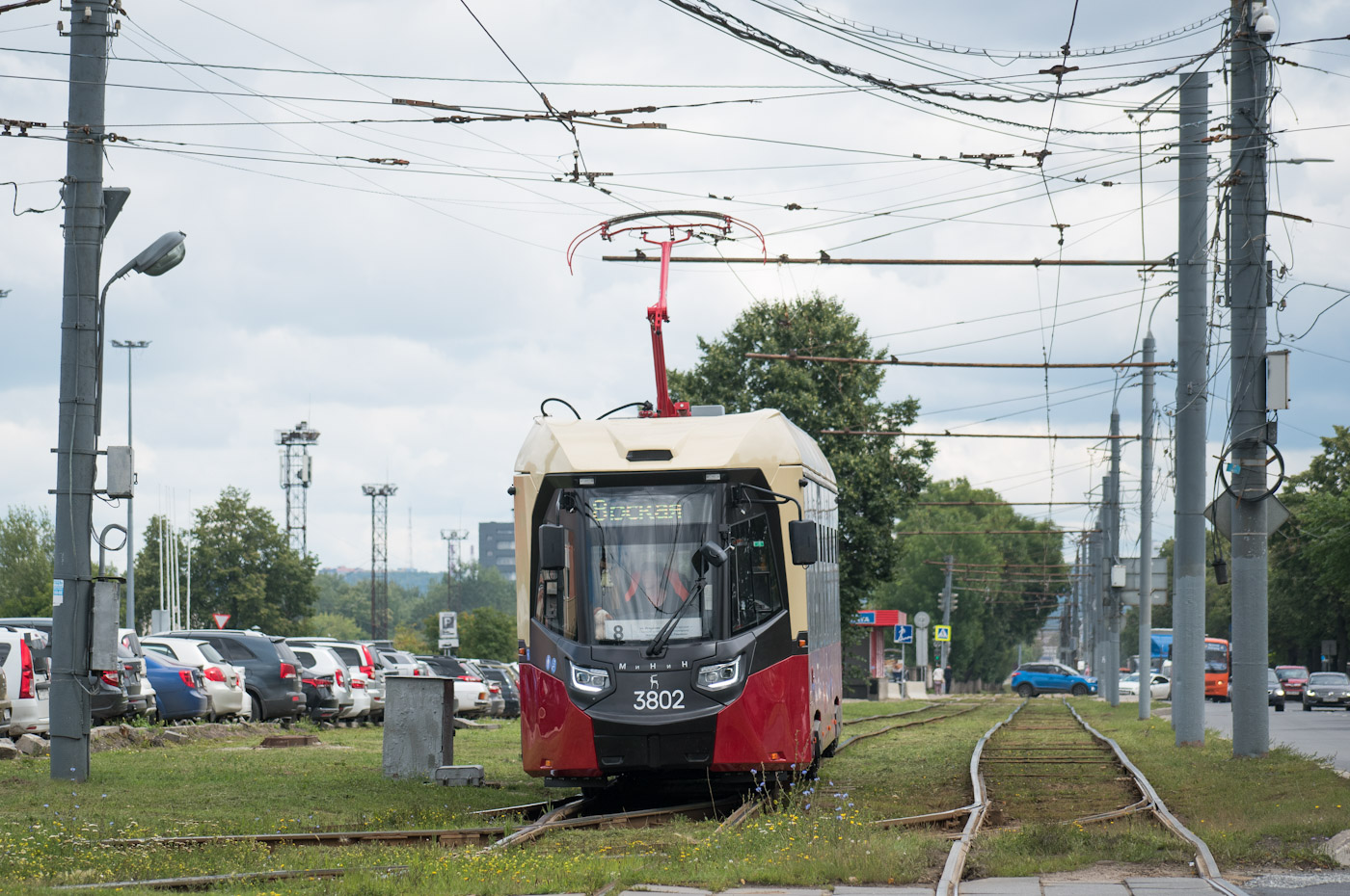 Нижний Новгород, БКМ Т811 «МиНиН» № 3802