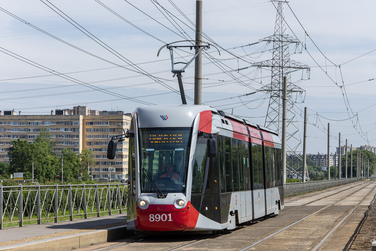Санкт-Петербург, 71-801 (Alstom Citadis 301 CIS) № 8901