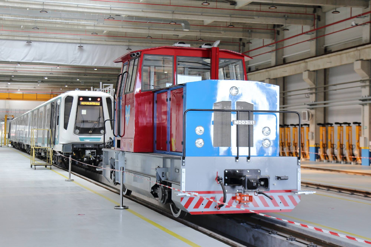 Sofia, MDD 3 nr. MDD3-11; Sofia — Metropolitan — Work Rolling Stock