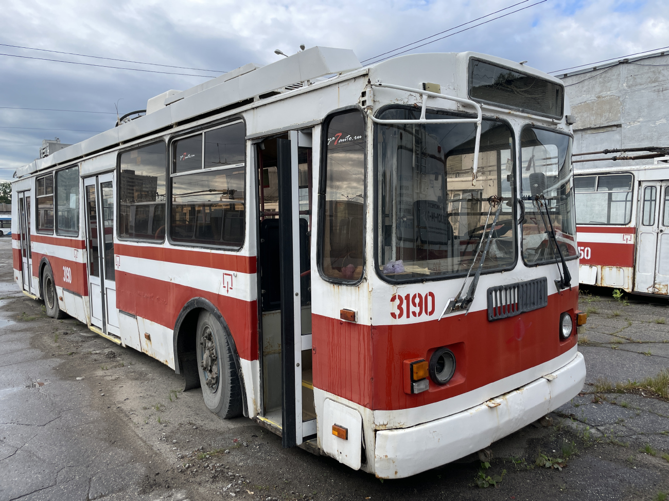 Самара, ЗиУ-682Г-016.03 № 3190; Самара — Троллейбусное депо № 3