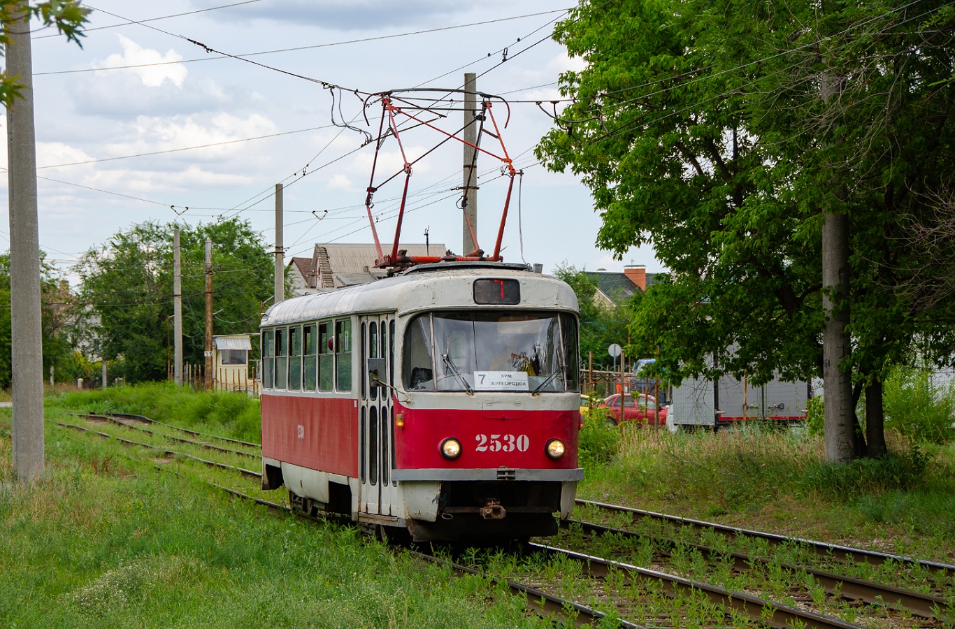 Volgograd, Tatra T3SU (2-door) № 2530