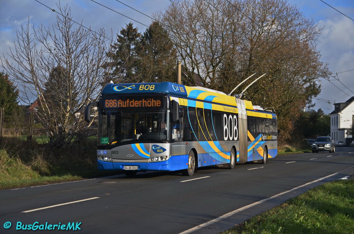 Solingen, Solaris Trollino III 18,75 Kiepe # 863