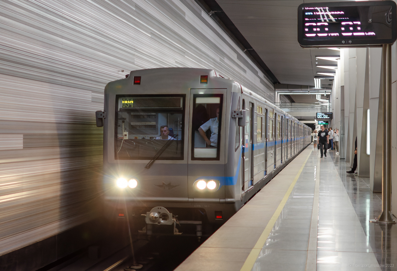 Москва, 81-717.6 № 27016; Москва — Парад поездов ко дню Московского транспорта 8 — 9 июля 2023