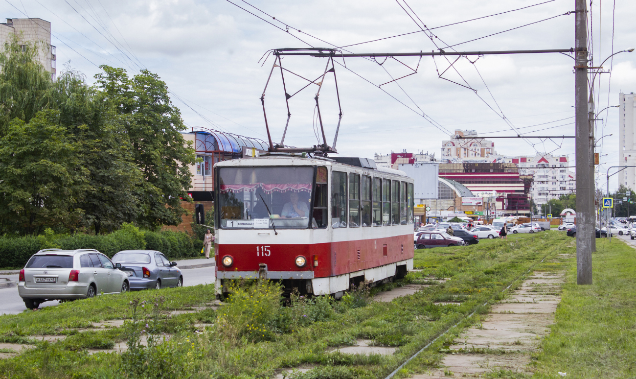 Липецк, Tatra T6B5SU № 115