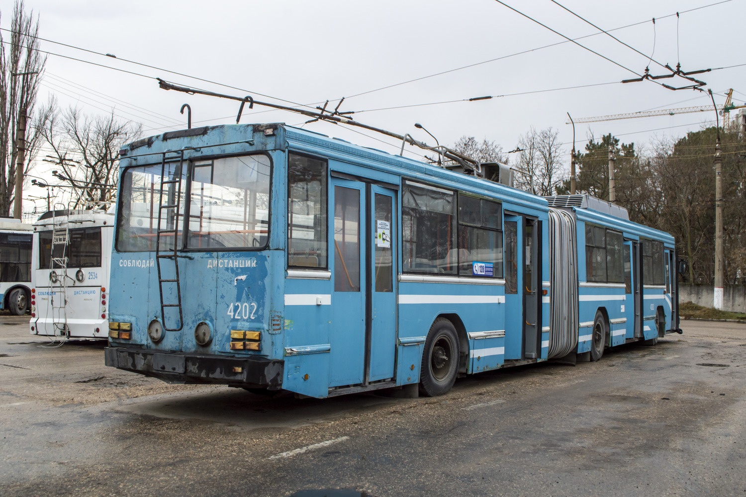 Крымский троллейбус, Киев-12.03 № 4202