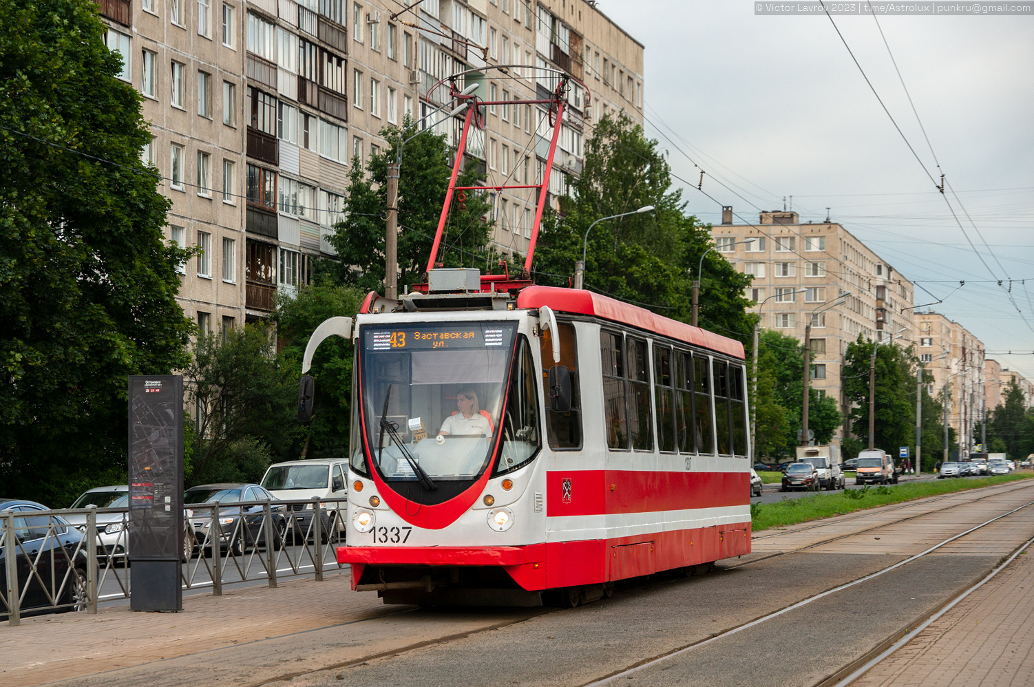 Санкт-Петербург, 71-134А (ЛМ-99АВН) № 1337
