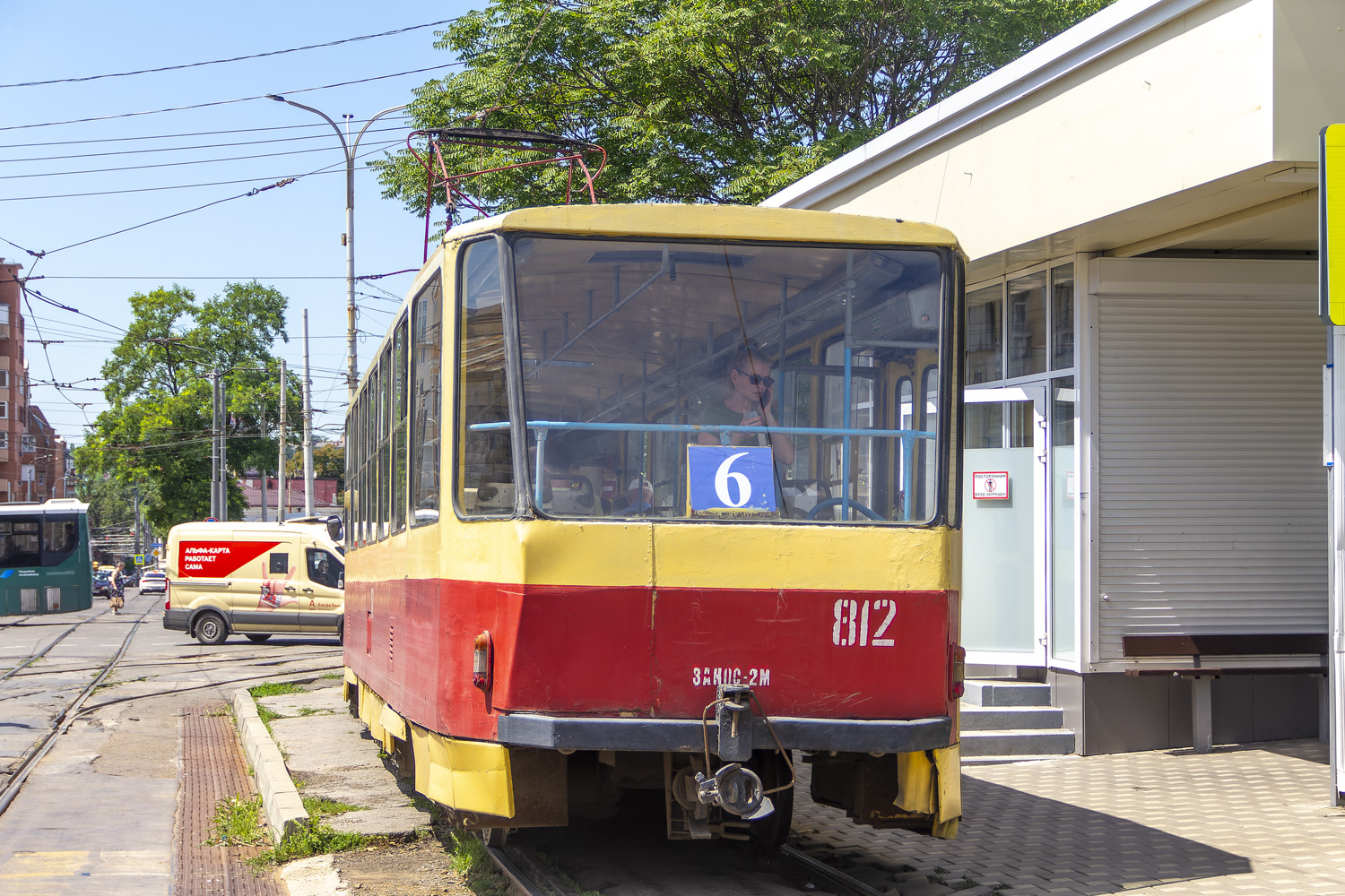 Ростов-на-Дону, Tatra T6B5SU № 812