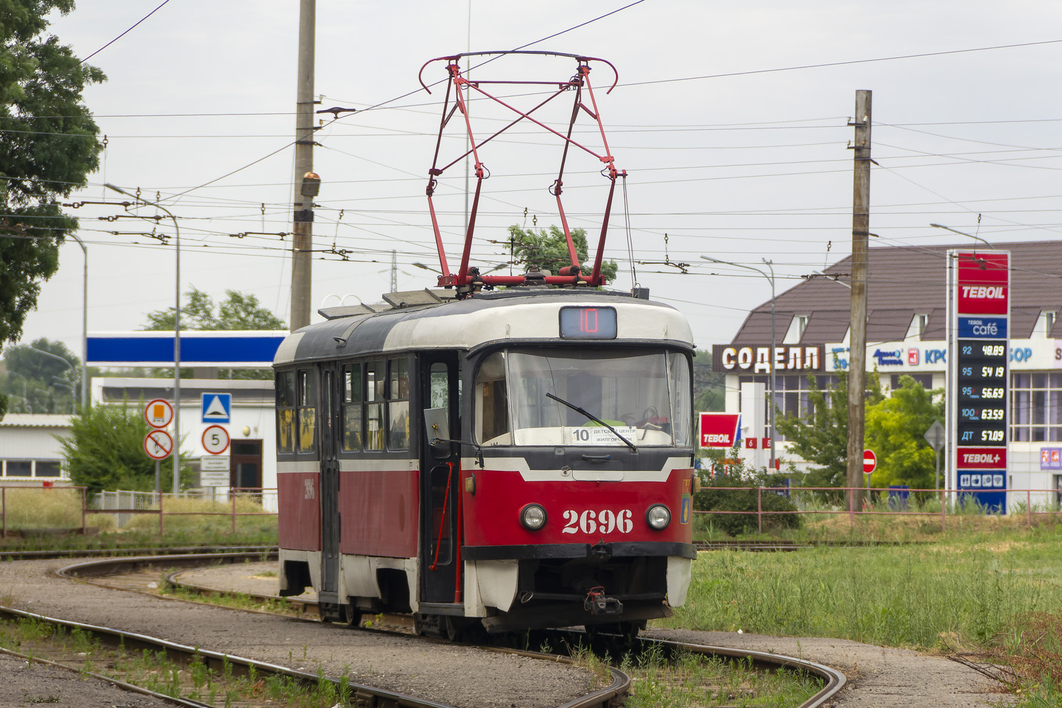 Волгоград, Tatra T3SU № 2696