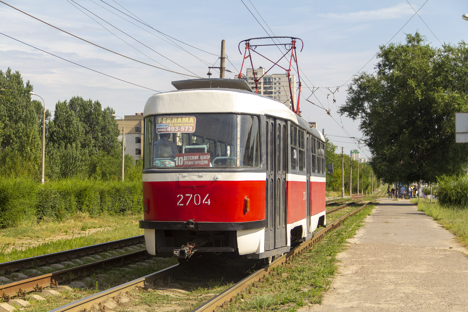 Волгоград, Tatra T3SU № 2704
