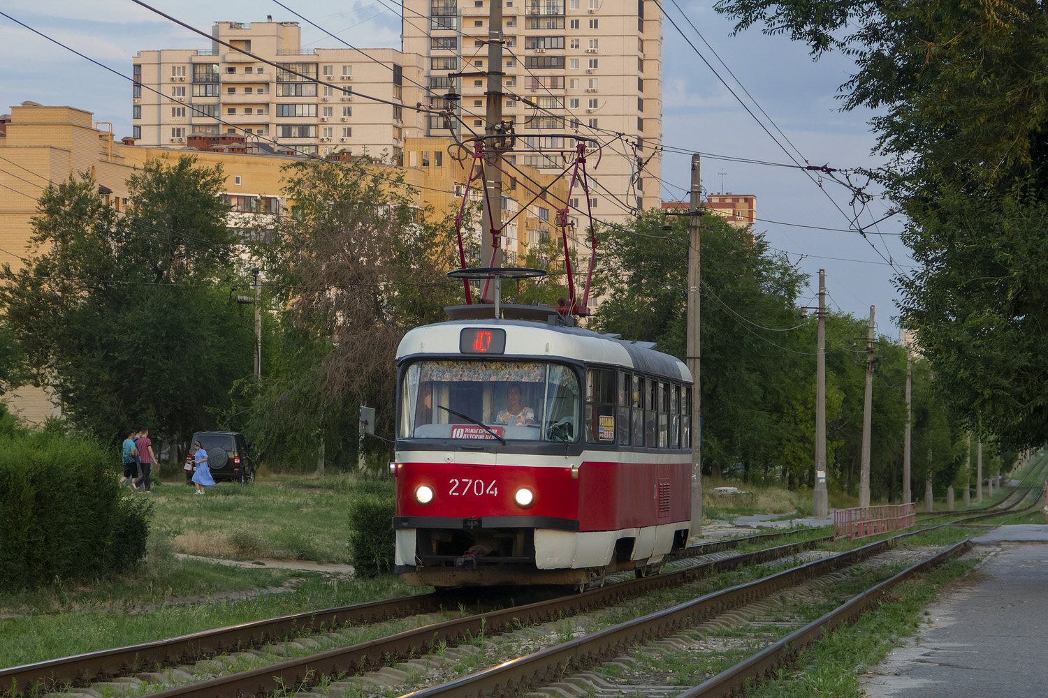 Volgograd, Tatra T3SU # 2704