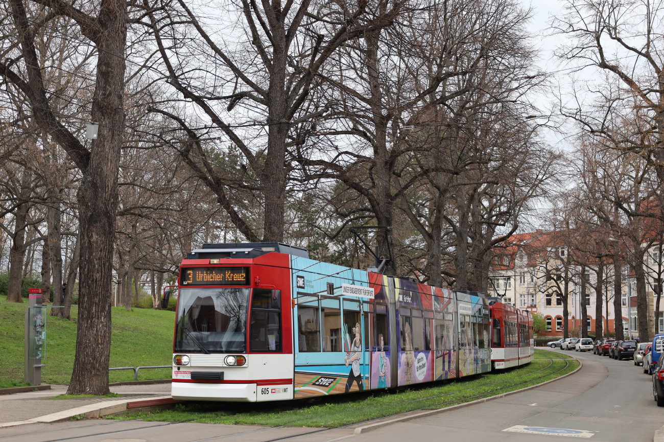Эрфурт, Duewag MGT6DE № 605