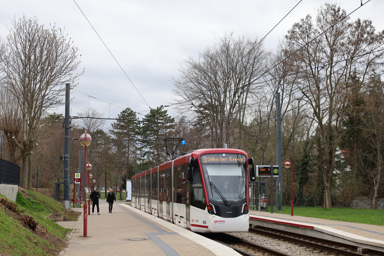 Эрфурт, Stadler Tramlink № 806
