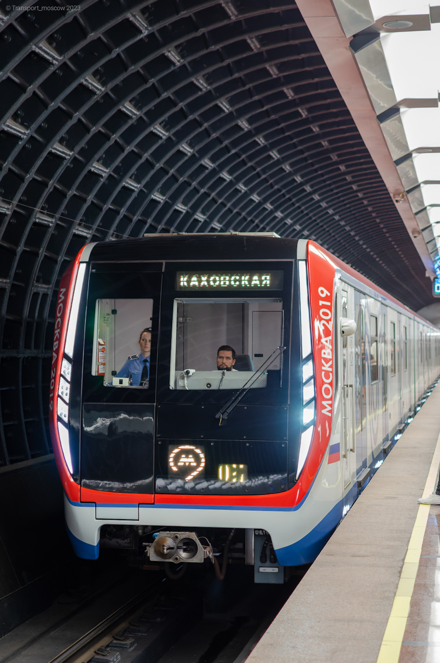 Москва, 81-765.4 «Москва-2019» № 65386; Москва — Парад поездов ко дню Московского транспорта 8 — 9 июля 2023