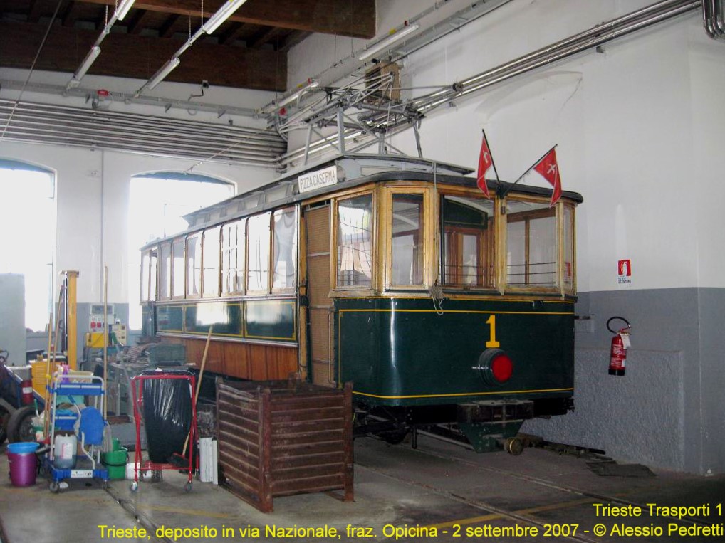 Trieste, Graz 2-axle motor car № 1 Trieste, Graz 2-axle motor car № 1