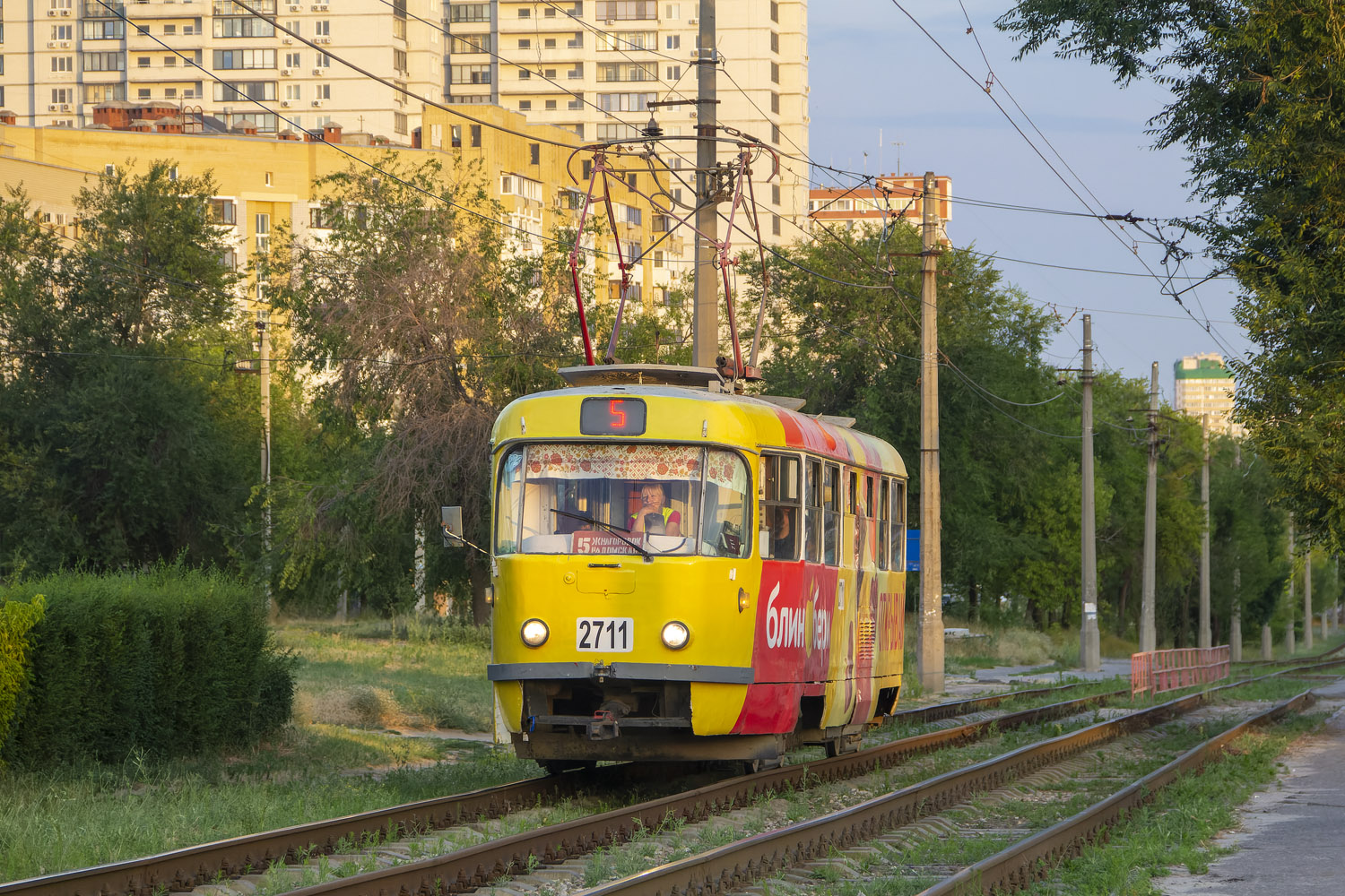 Volgograd, Tatra T3SU Br. 2711 Volgograd, Tatra T3SU Br. 2711