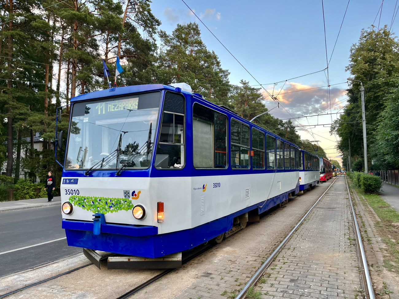 Рига, Tatra T3MR (T6B5-R) № 35010