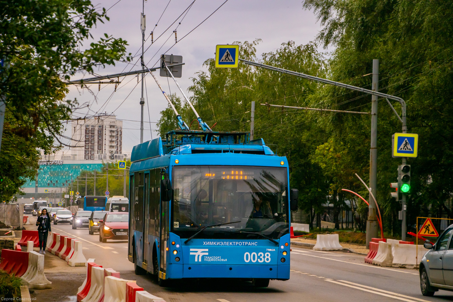 Химки, Тролза-5265.00 «Мегаполис» № 0038