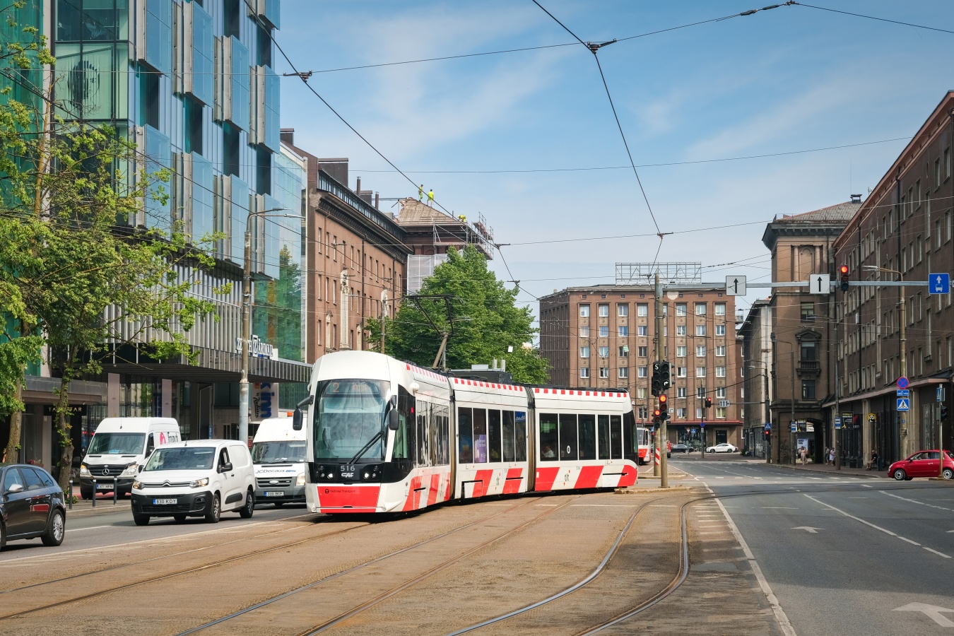 Таллин, CAF Urbos AXL № 516