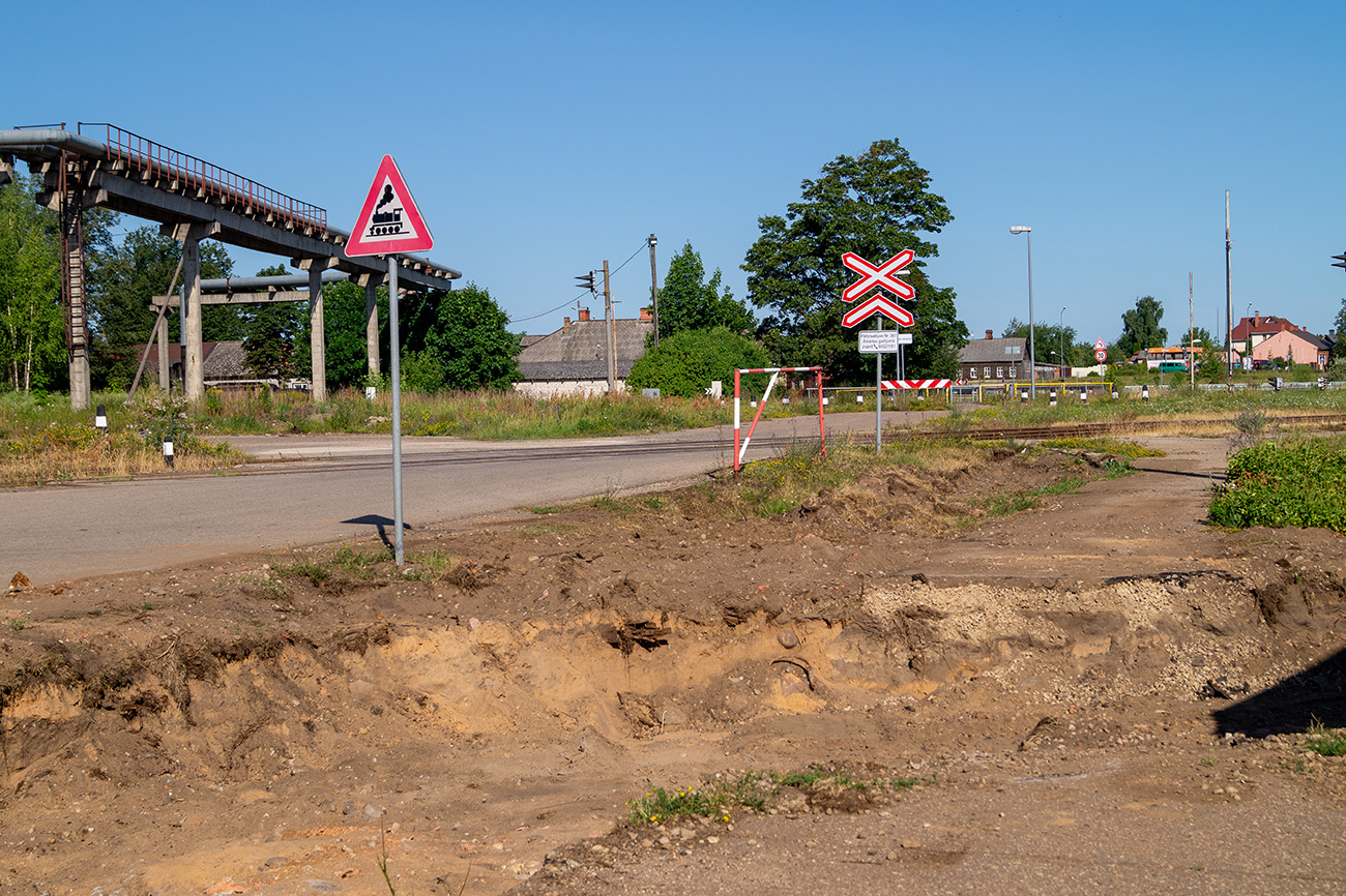Даугавпилс — Реконструкция трамвайной линии до хлебокомбината