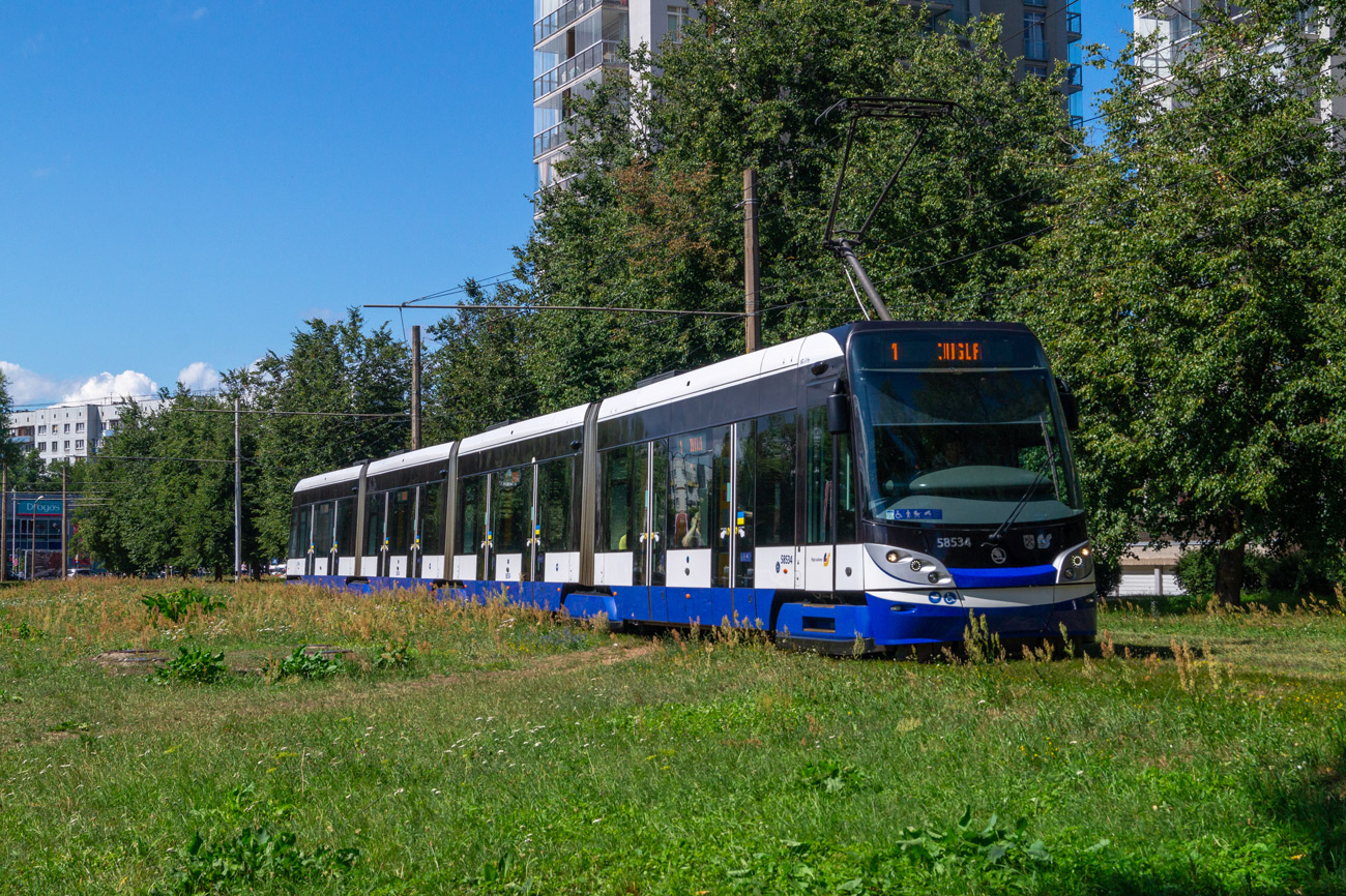 Рига, Škoda 15T2А ForCity Alfa Riga № 58534