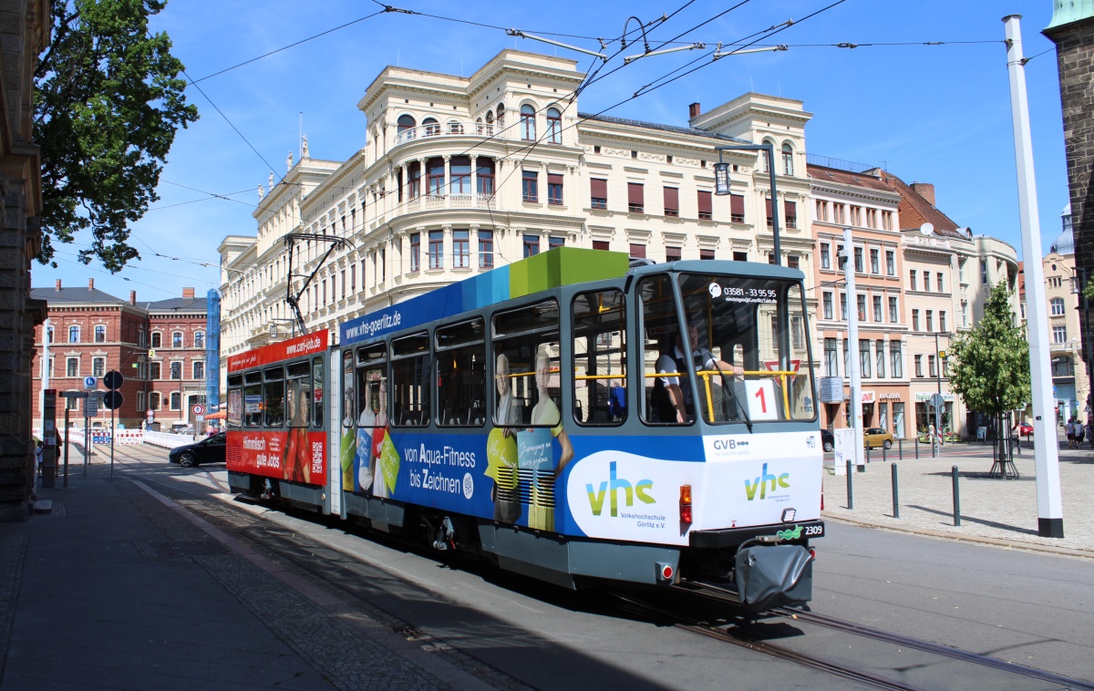Гёрлиц, Tatra KT4DC № 2309