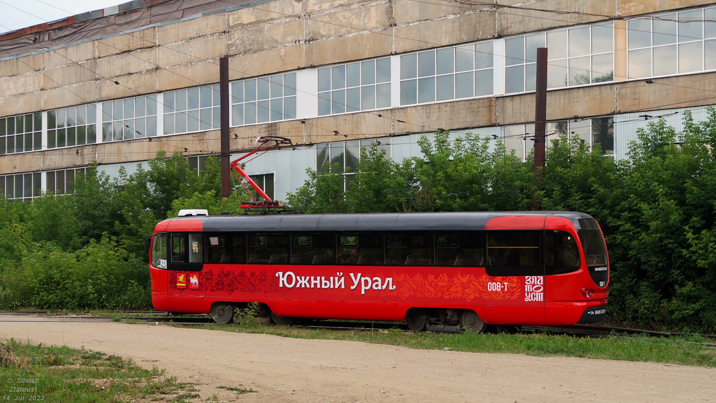 Златоуст, Tatra T3K «Иж» № 008