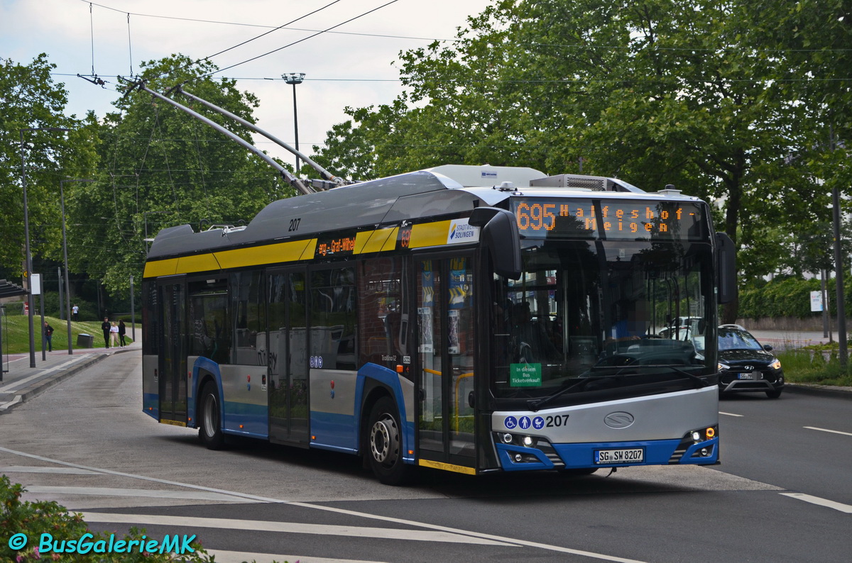 Золинген, Solaris Trollino IV 12 Kiepe № 207