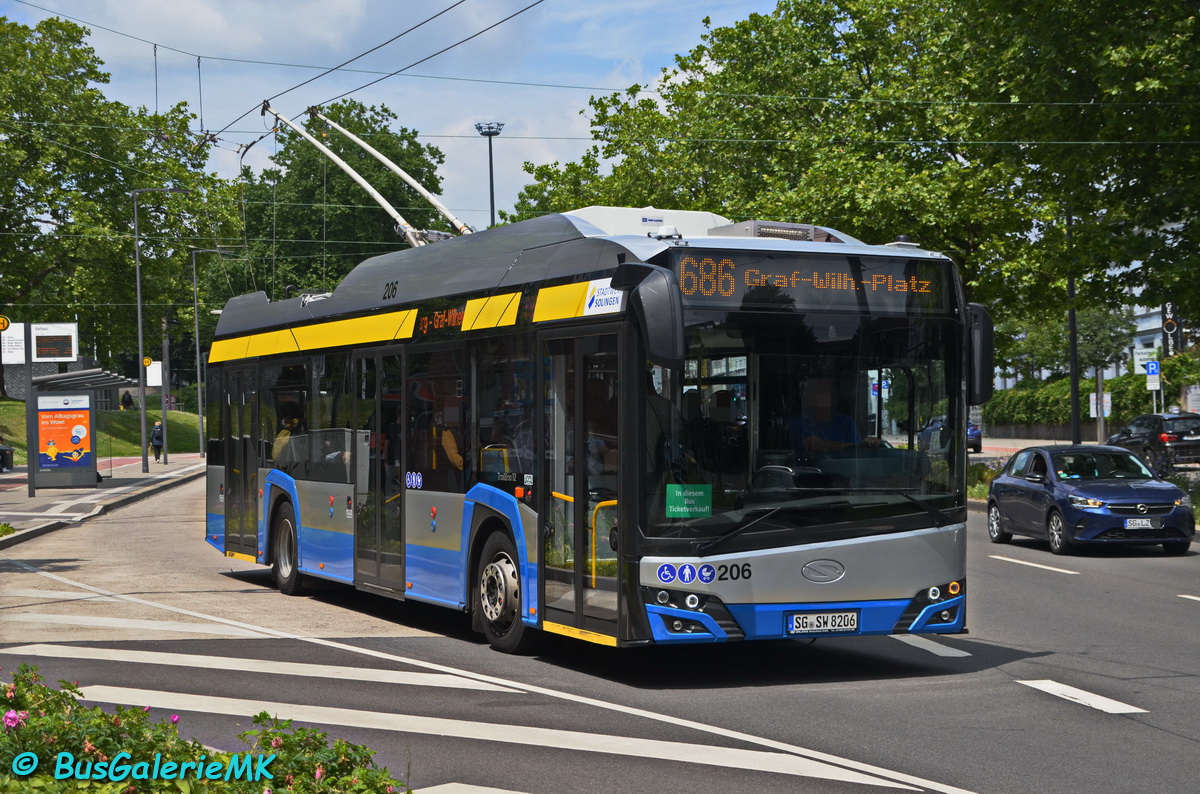 Solingen, Solaris Trollino IV 12 Kiepe # 206