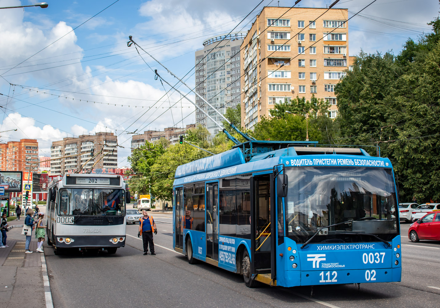 Химки, Тролза-5265.00 «Мегаполис» № 0037